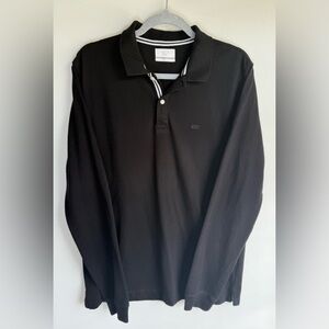 Mettle long sleeve polo shirt • Men’s XL